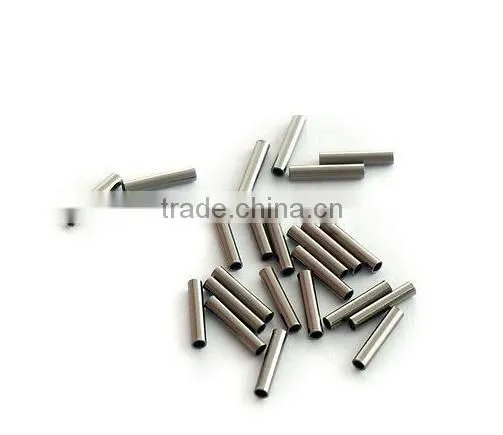 Fishing Tackle Fishing Line Tube Single Cooper Brass Tube Crimping Brass Sleeves