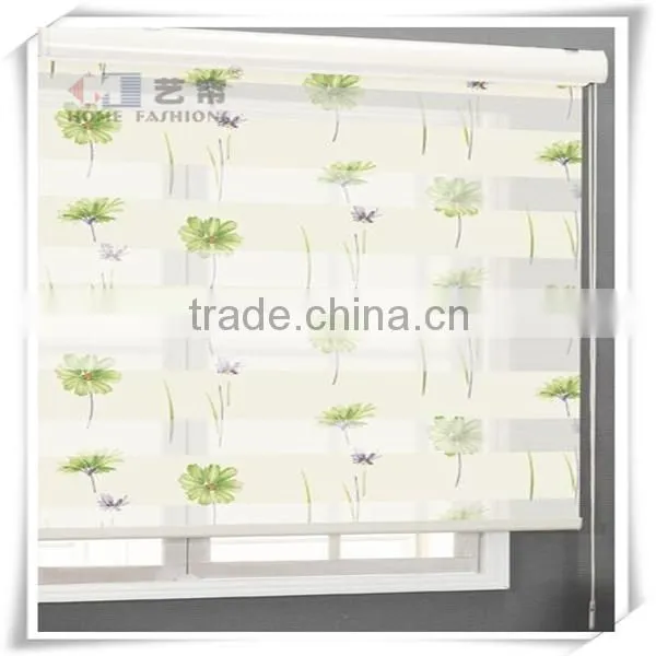 Yilian Latest Design Motorized Zebra Roller Blinds for Window photo-6