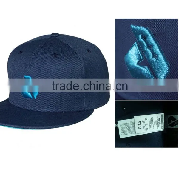 6 Panels High Quality Snapback Hats, Snapback Caps, Baseball Caps, Custom Logo 3D Embroidery Snapback Caps photo-2