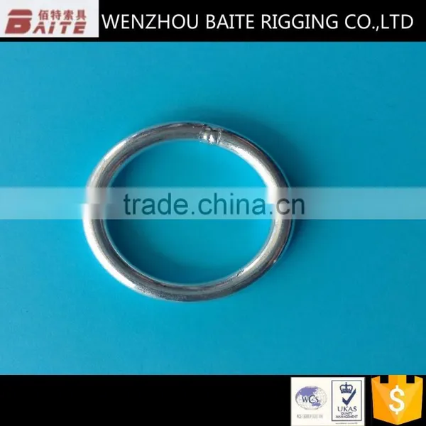 Rigging Hardware Stainless Steel AISI 304 &316 Welded Round Ring Nose Ring photo-2