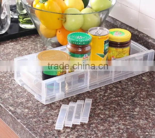 PP 33.4*14*6 High Quality Kitchen Storage Box/storage Rack photo-3