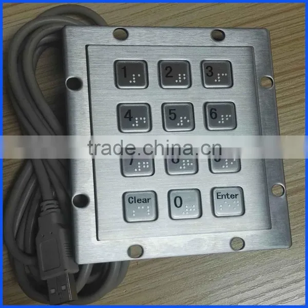 Supplier Fashion 3x4 Metal Keypad photo-2