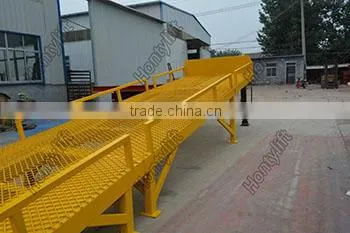 Hydraulic Mobile Loading Ramp Yard Ramp Used for Container photo-3