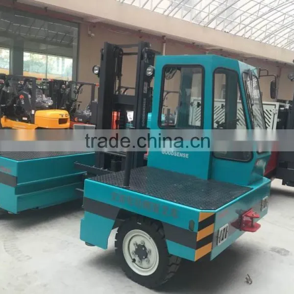 FBS30 Cheap Price 3ton Electric Side Loader GOODSENSE Forklift Truck for Sale Chinese and Japanese Battery Available photo-4