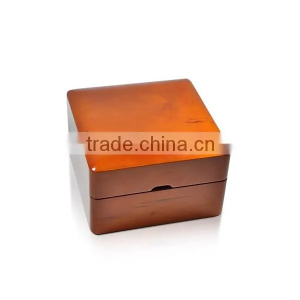 Custom Glossy/Matte Finished Wooden Watch Gift Box photo-2