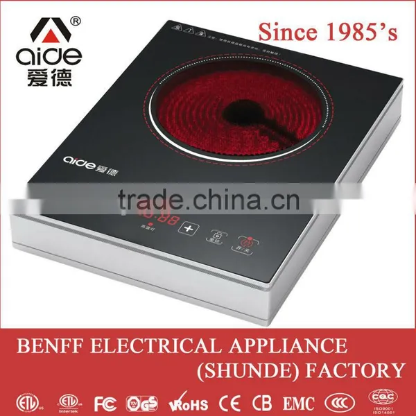 Aluminum Alloy 2000w Housing 4 Digital Display Pallet Stoves Ceramic Multi Cooker