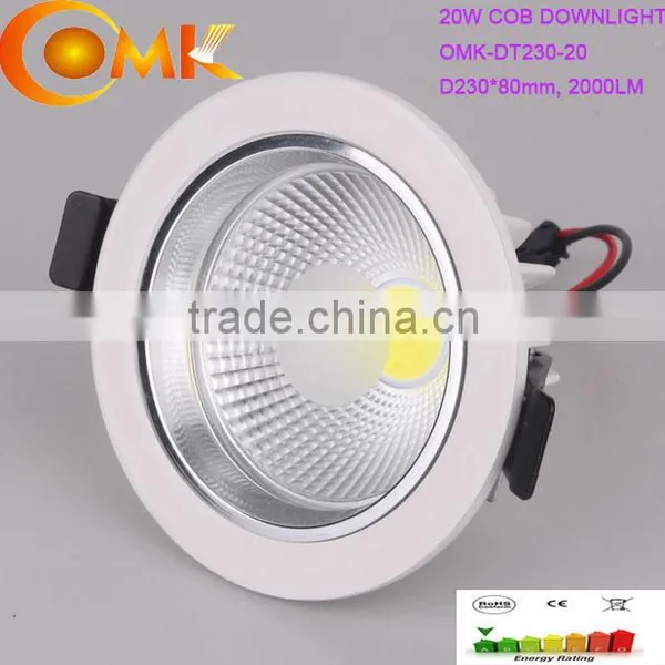 15W Aluminum Dimmable COB LED Down Light photo-6