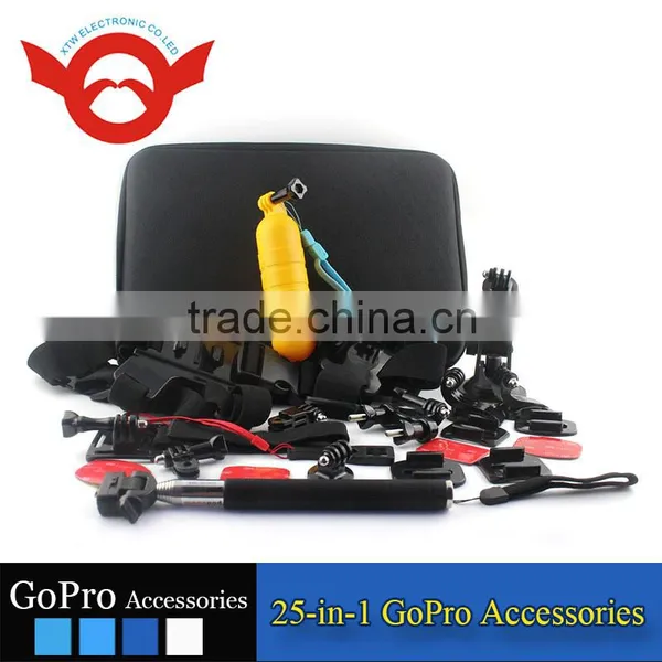 25-in-1 GoPro Accessory Kit for Gopro Hero 2/3/3+/4/4 Session photo-6