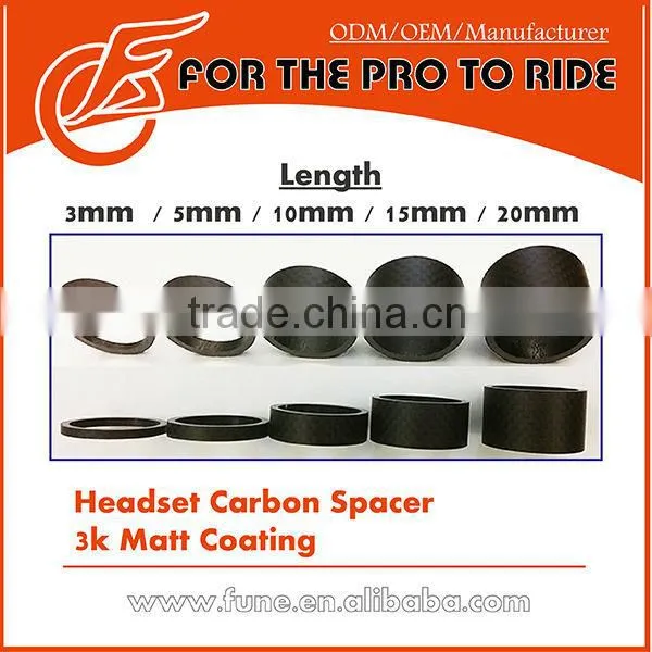 Original Durable Carbon Spacer MTB Bike Spacers photo-3