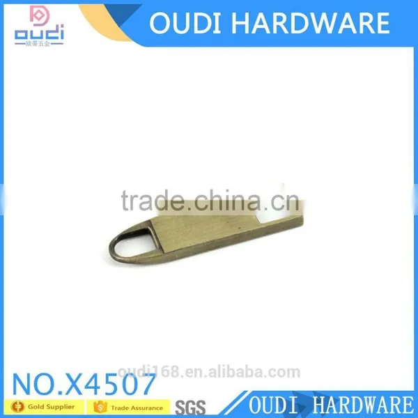 Classic 35mm Antique Brass Brush Metal Puller for Custom Logo