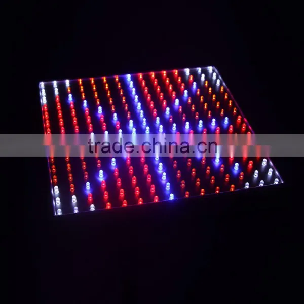 Indoor 14W Blue/Red/Orange/White Light 225pcs LED Grow Plant Light Square Panel Environment-Friendly Grow Light Ultra Bright photo-3