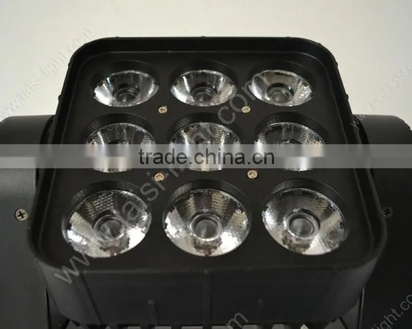 9pcs LED Beam Matrix Light 9*10W Sharpy Beam Moving Head Light/RGBW Beam Moving Light photo-5