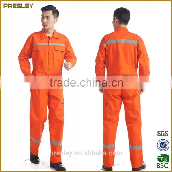 High Quallity Uniform Safety Workwear Reflective for Worker Overall Design photo-3