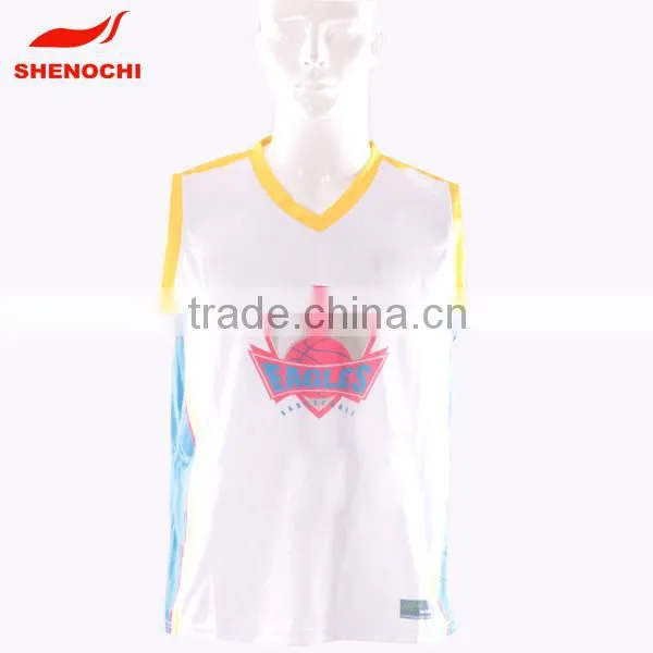 Wholesale Plain Mesh Dry Fit Mens Running Sports Singlets photo-6