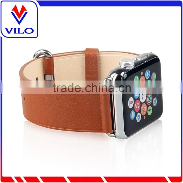 Genuine Leather Watch Band For Apple Watch 38/42mm With Adapter photo-5