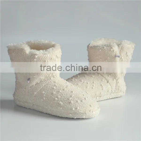 Ladies Slipper Boots With Button photo-3