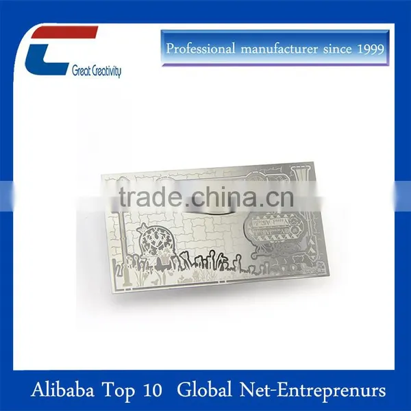 OEM Printed Etching Metal Card in Big Discount photo-4