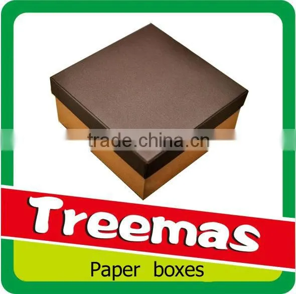 Custom rigid hat box/case paper craft box