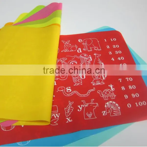 Custom Food Grade Silicone Baby Placemat Silicone Kids Placemat photo-4