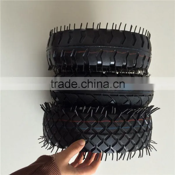 Pneumatic 250-4 Rubber Wheel PR1400 With Metal Rim photo-3