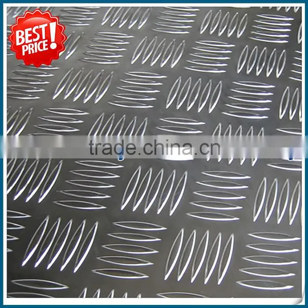 Anti-slip Aluminum Checker Sheet 3003 5052 5754 1050 photo-2