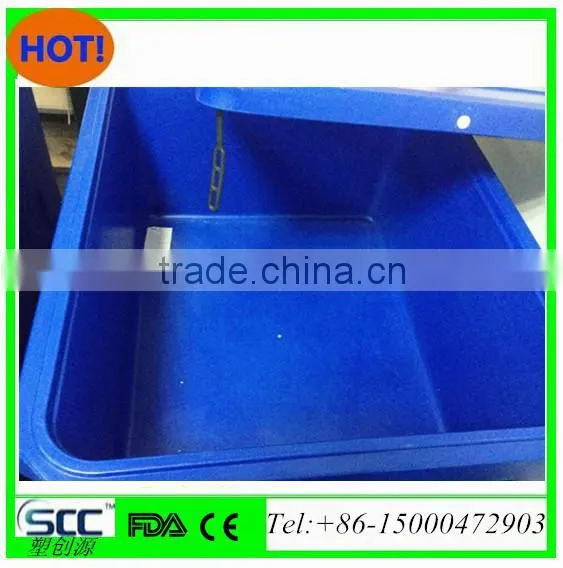 Isothermal Bins for Fish, Shrimp Harvest 1000L Bins, Double Wall Injection PU (polyurethane) photo-3