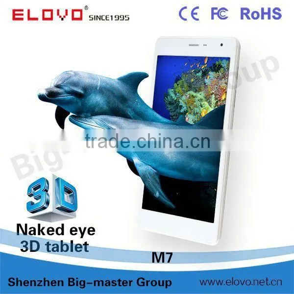 7 Inch MTK8752 Lte 64 Bit Can Support 64GB Naked Eye 3D Tablet PC photo-3