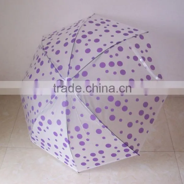 2016 Custom Wholesale Rain Promotional Best Selling Transparent Poe Umbrella photo-2