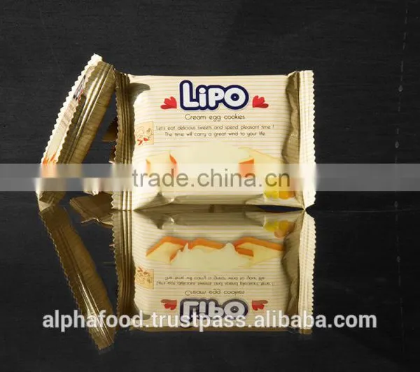 LIPO 129G/BAG EGG COOKIES - SWEET BISCUITS photo-2