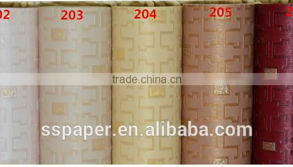 Chinese Classical Waterproof Construction and Decoration Cheap Modern Wallpaper photo-4