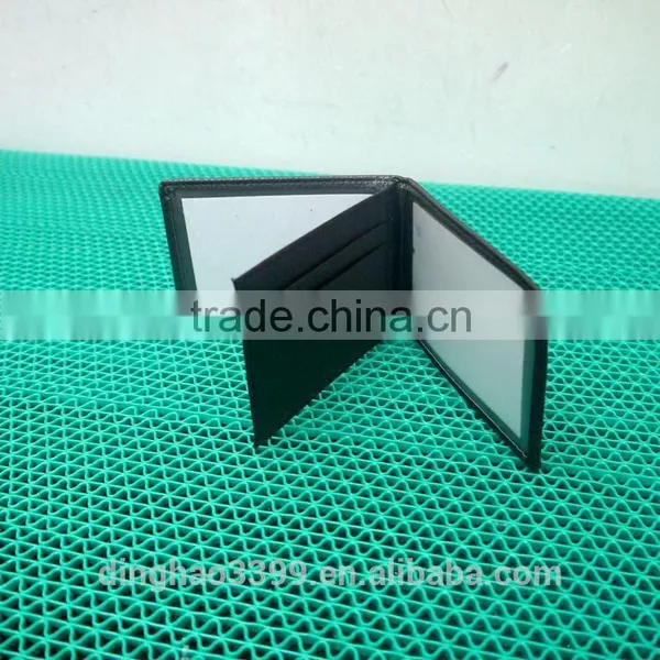 2016 Hot Sell Card Holder Bifold id Leather Holder Factory Price Card Holder photo-3