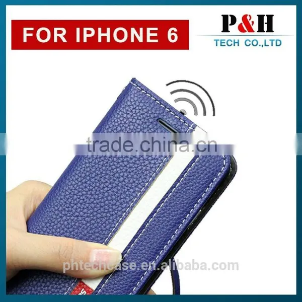 Skin Leather Case for Iphone 6 Leather Case photo-2