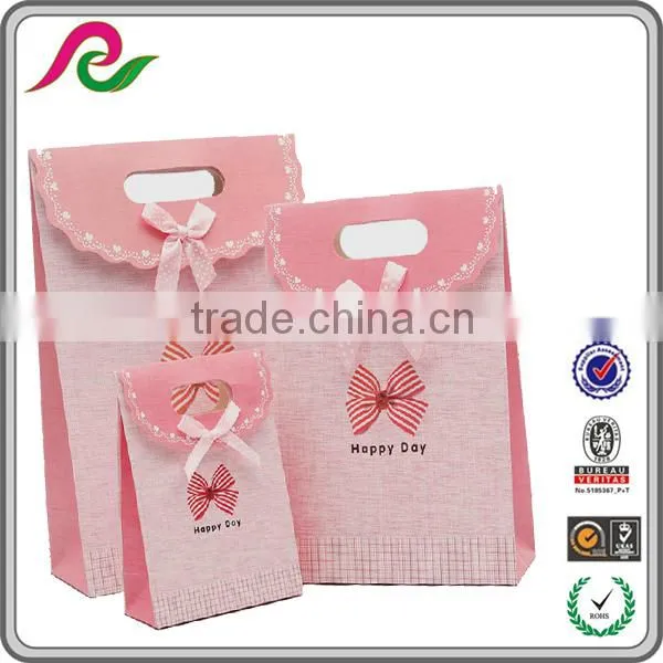 Factory Price Beautiful Gift Paper Bag photo-4