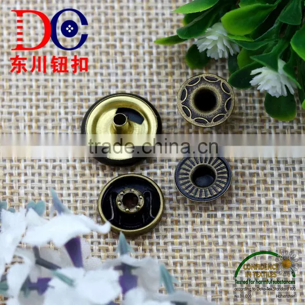 FOX Design Metal Button Snaps for Coat,Snap Fastener for Leather photo-2
