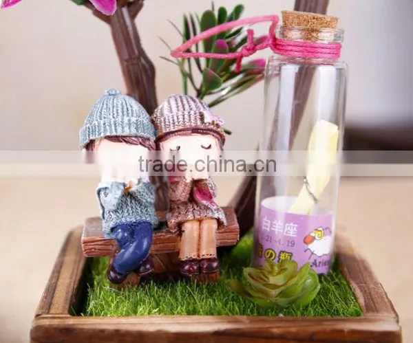 New Design Children's Day Gift Fairy Garden Sublimation Gift Ideas , Girl Engagement Gift