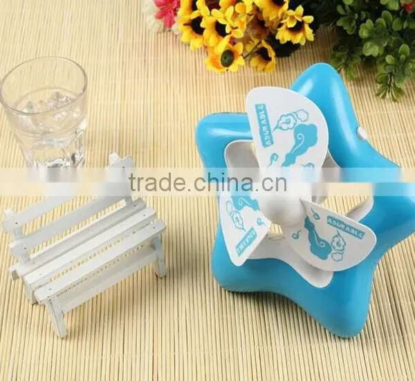 New Products 2016 Rechargeable Star Shape Fan Small Usb Powered Fan 5V Usb Fan photo-3