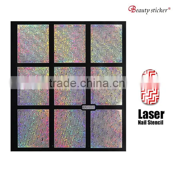 2016 Stamping DIY Reusable Nail Stencil photo-2