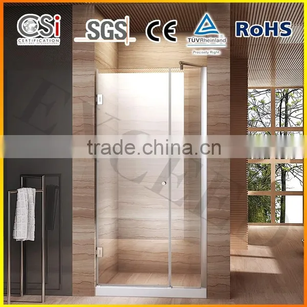 8mm Glass Custom Fiberglass Shower Enclosure 1000x1900mm for Hotel Use