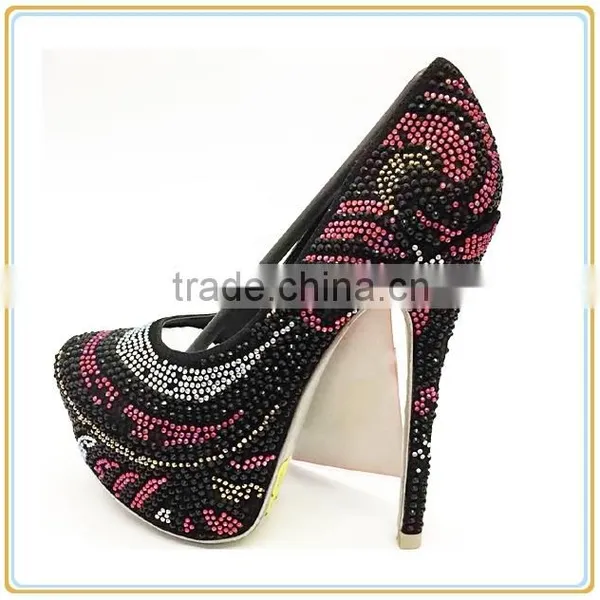 High Heel Ladies Shoes Luxury Jewel Dress Party Prom Women Shoes Quality Choice photo-4