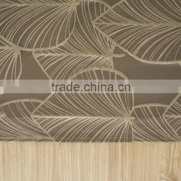 TOP GRADE MODERN PATTERN POLYESTER YARN DYED WINDOW CURTAIN FABRIC photo-3