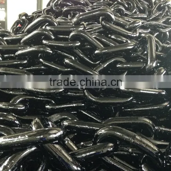 Grade 3 Stud Link Marine Steel Chains Cable Made Factory photo-6