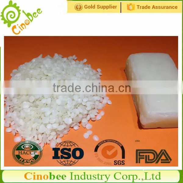 Bleached White Beeswax Pellets photo-2