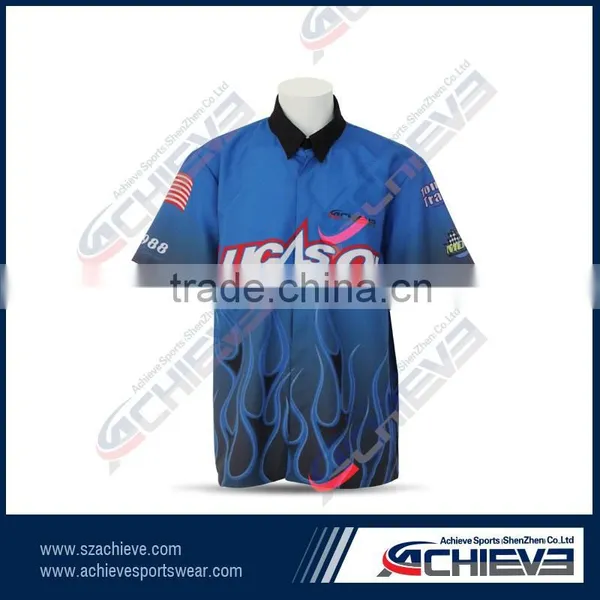 Custom Sponser Logo Jersey Motorcycle Racing Shirts photo-2