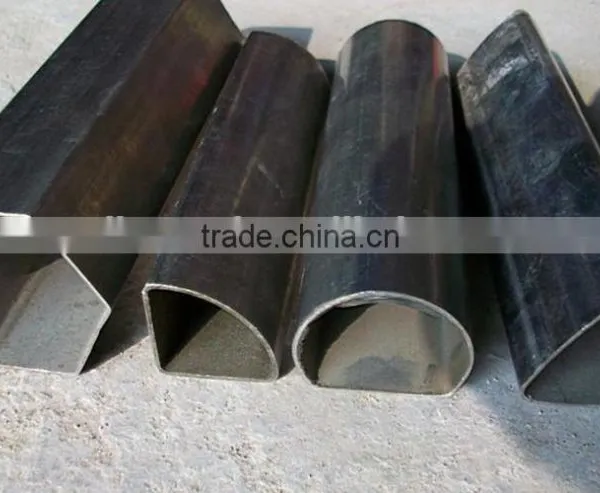 China Cheap Astm 304 314 316 Half Round Stainless Steel Pipe Quality Choice photo-3