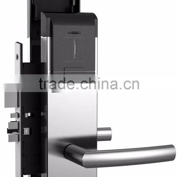 High Quality Rfid Card Security Handle Safe Electronic Hotel Smart Keyless Digital Door Lock photo-2