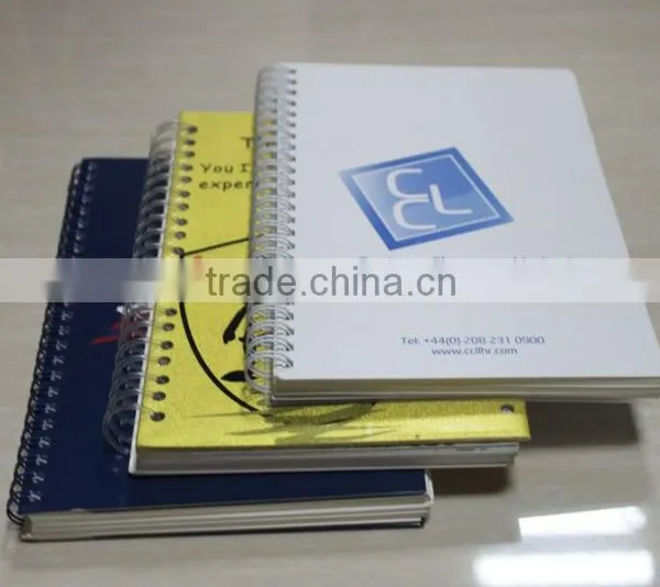 Custom Printed Debossed A5 Spiral Bound Notebooks photo-4