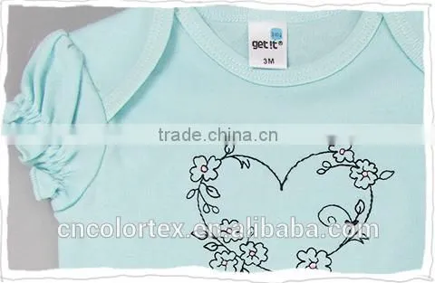 100% Cotton 4pcs Set Baby Romper Set Short Sleeve Romper and Pants photo-5