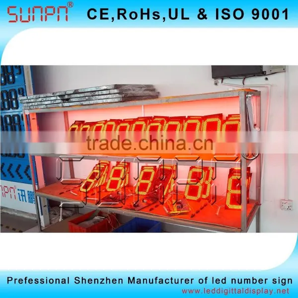 Led Number display outdoor IP65