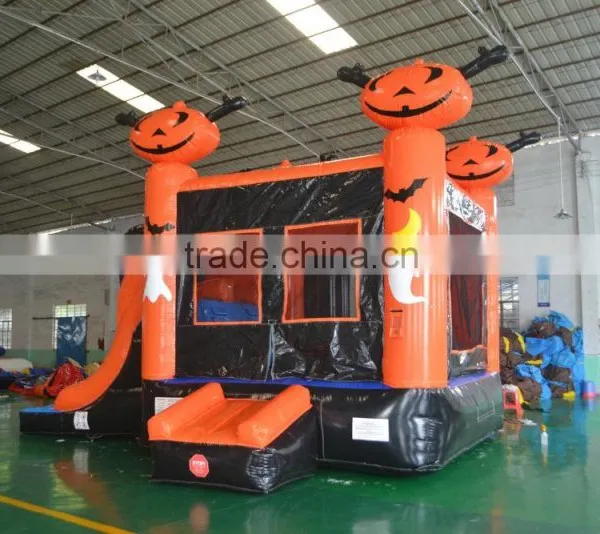 Hot Selling Outdoor Kid's Playing Combo Inflatable Halloween Combo Bouncer photo-2