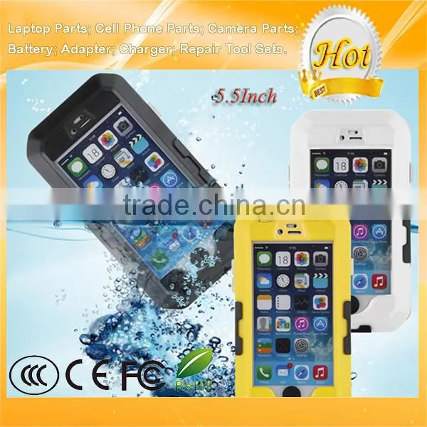 TPU Silicone Mobile Case Bicycle Motorcycle Bracket Handlebar Mount Holder Waterproof Case for IPhone6 6S 6 Plus 5.5" photo-5